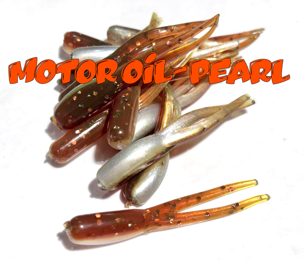 Big Thump Bait Co. Baby Shad Split Tail "Double Vision"