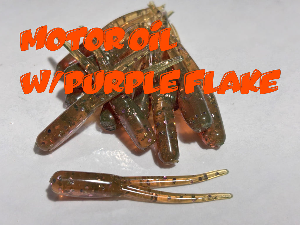 Big Thump Bait Co. Baby Shad Split Tail "Double Vision"