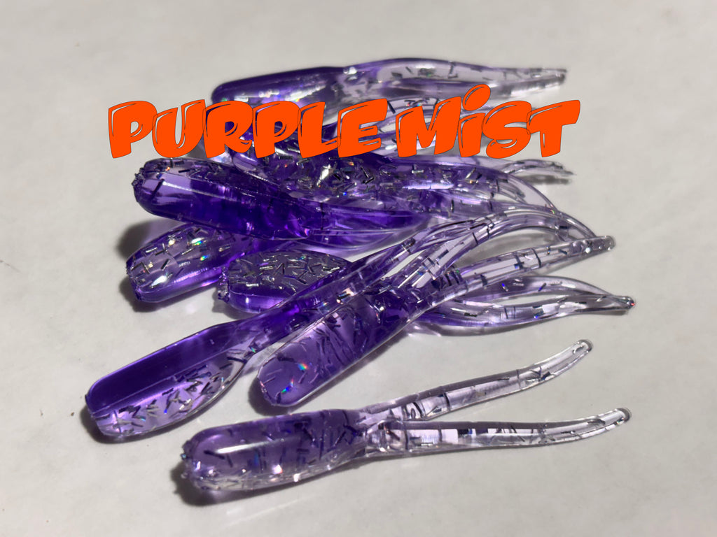 Big Thump Bait Co. Baby Shad Split Tail "Double Vision"